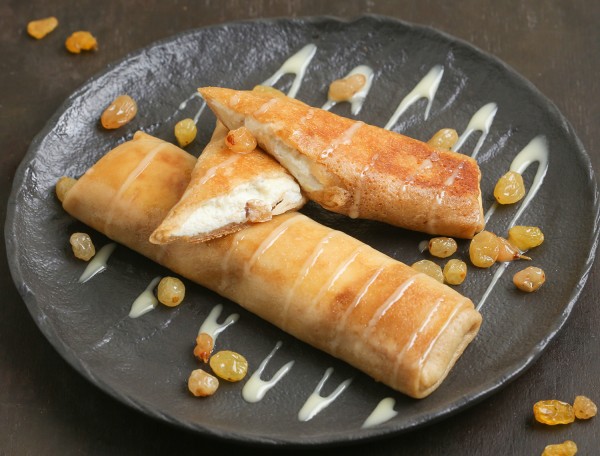 Блинчики с творогом