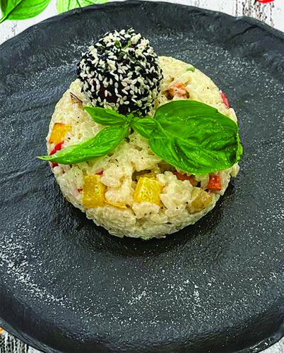 Ризотто с овощами