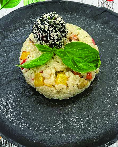 Ризотто с овощами