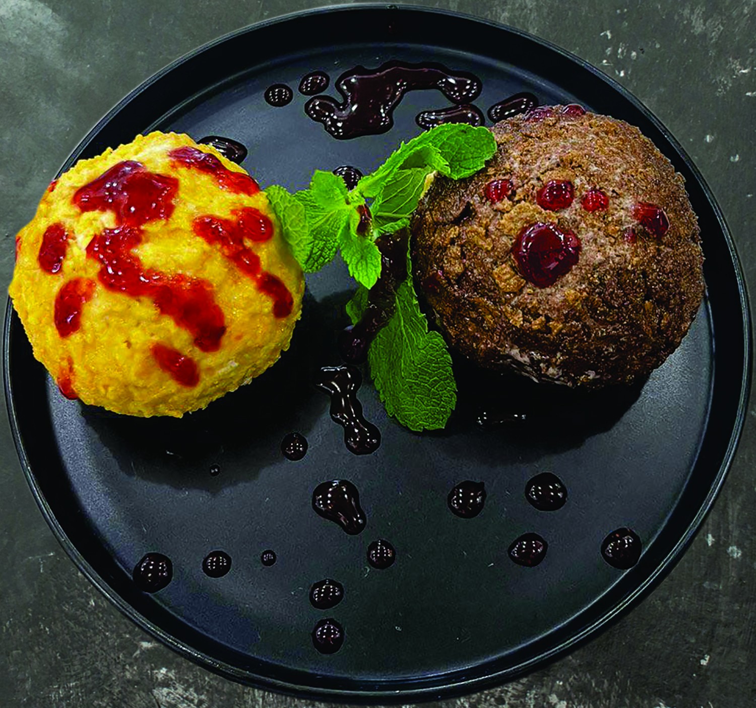 Жареное мороженое